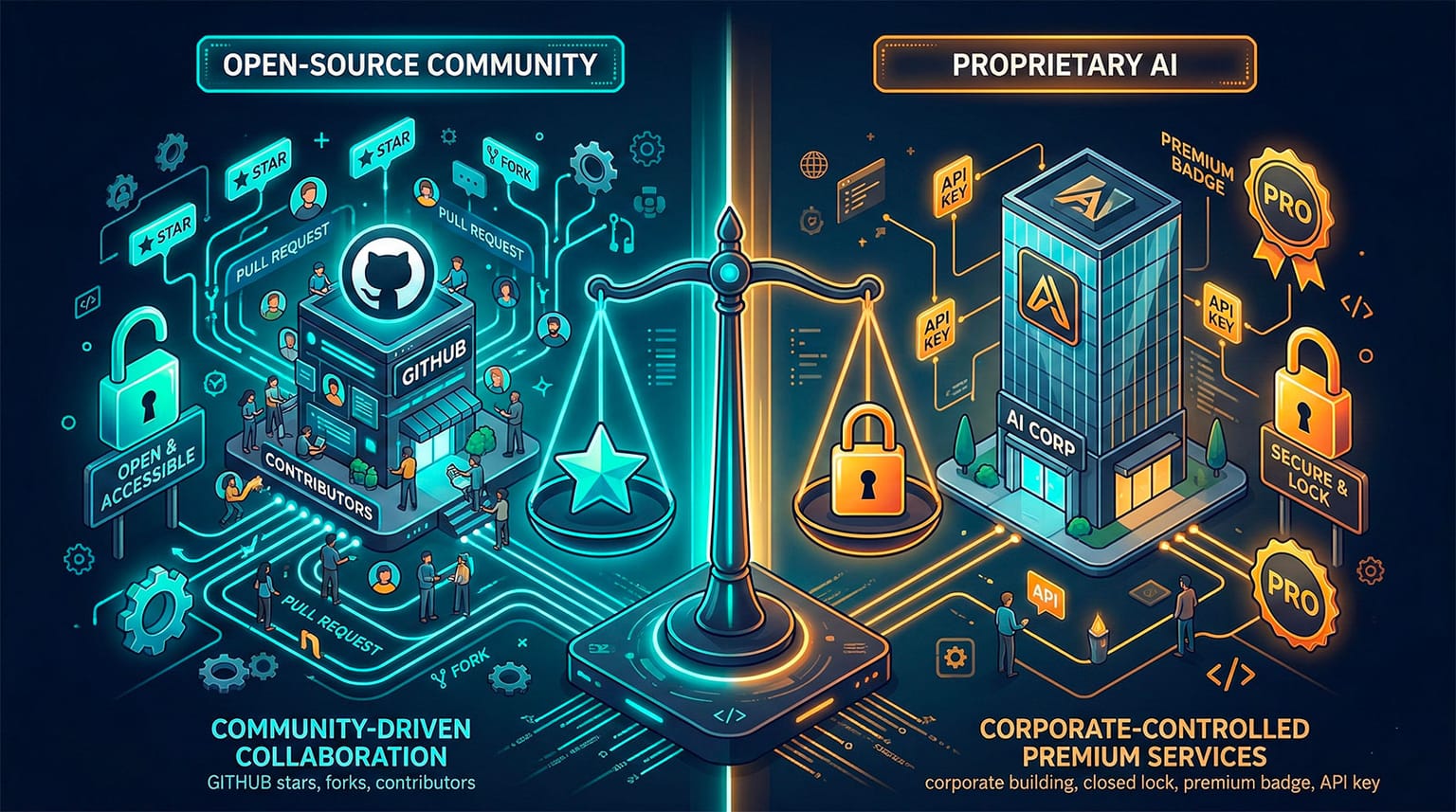 Open Source vs Proprietary AI: What's the Future for Developer Tools?