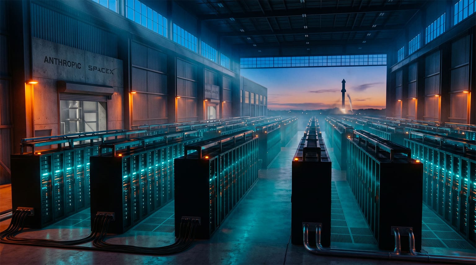 Anthropic rents all of SpaceX's Colossus 1: 222,000 GPUs and 300 MW to fuel Claude