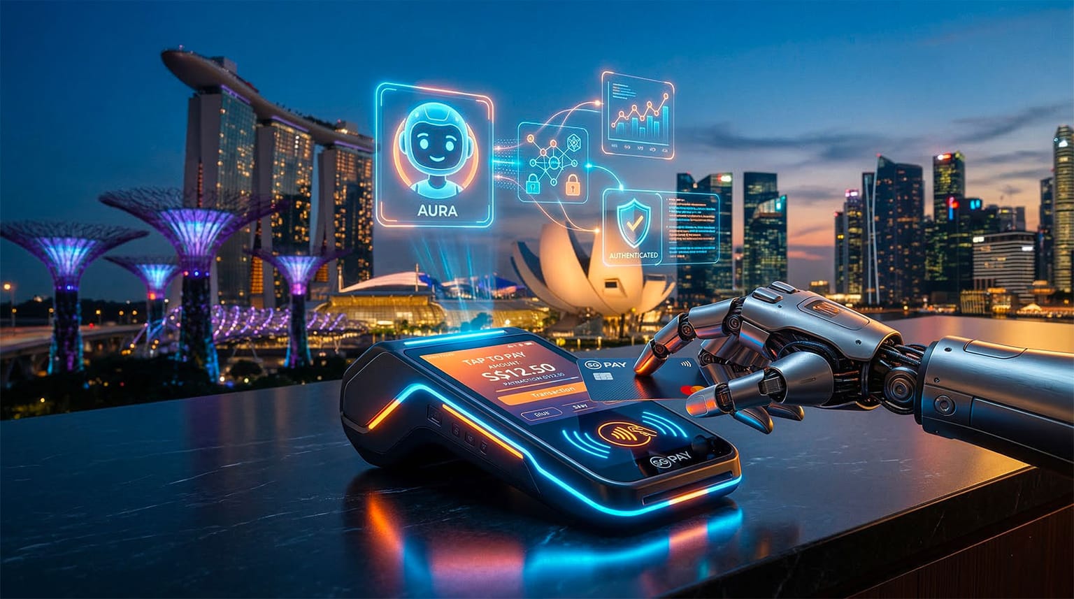 Mastercard Has AIs Paying: First Agentic Transaction in Production in Singapore