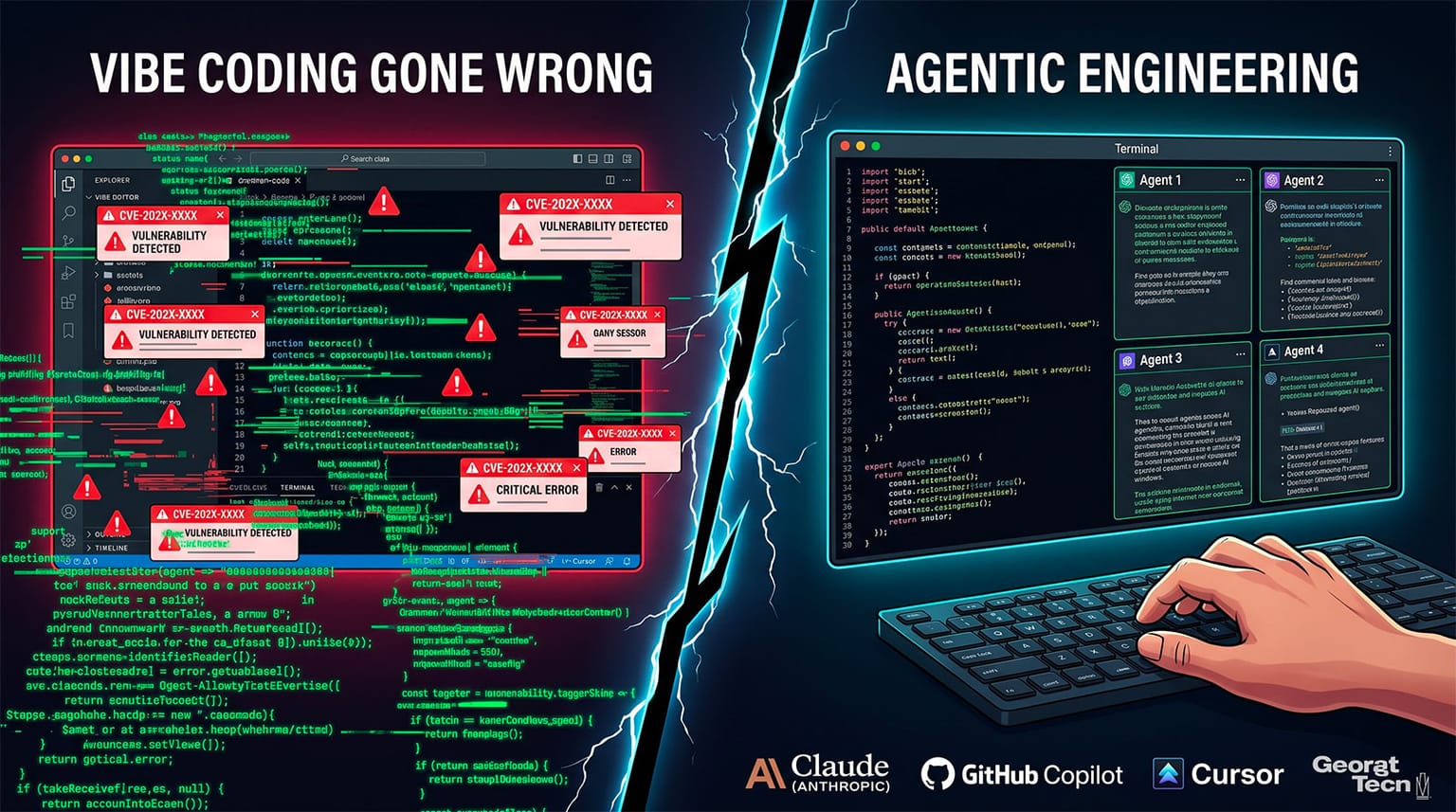 From Vibe Coding to Agentic Engineering — Karpathy Buries His Own Concept, Georgia Tech Counts 56 CVEs in 3 Months and Claude Code Tops the Chart